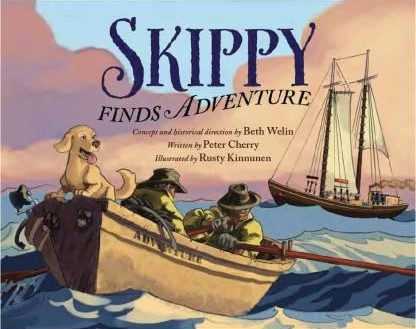 Skippy Finds Adventure, a book for children with historical information and and Adventure!